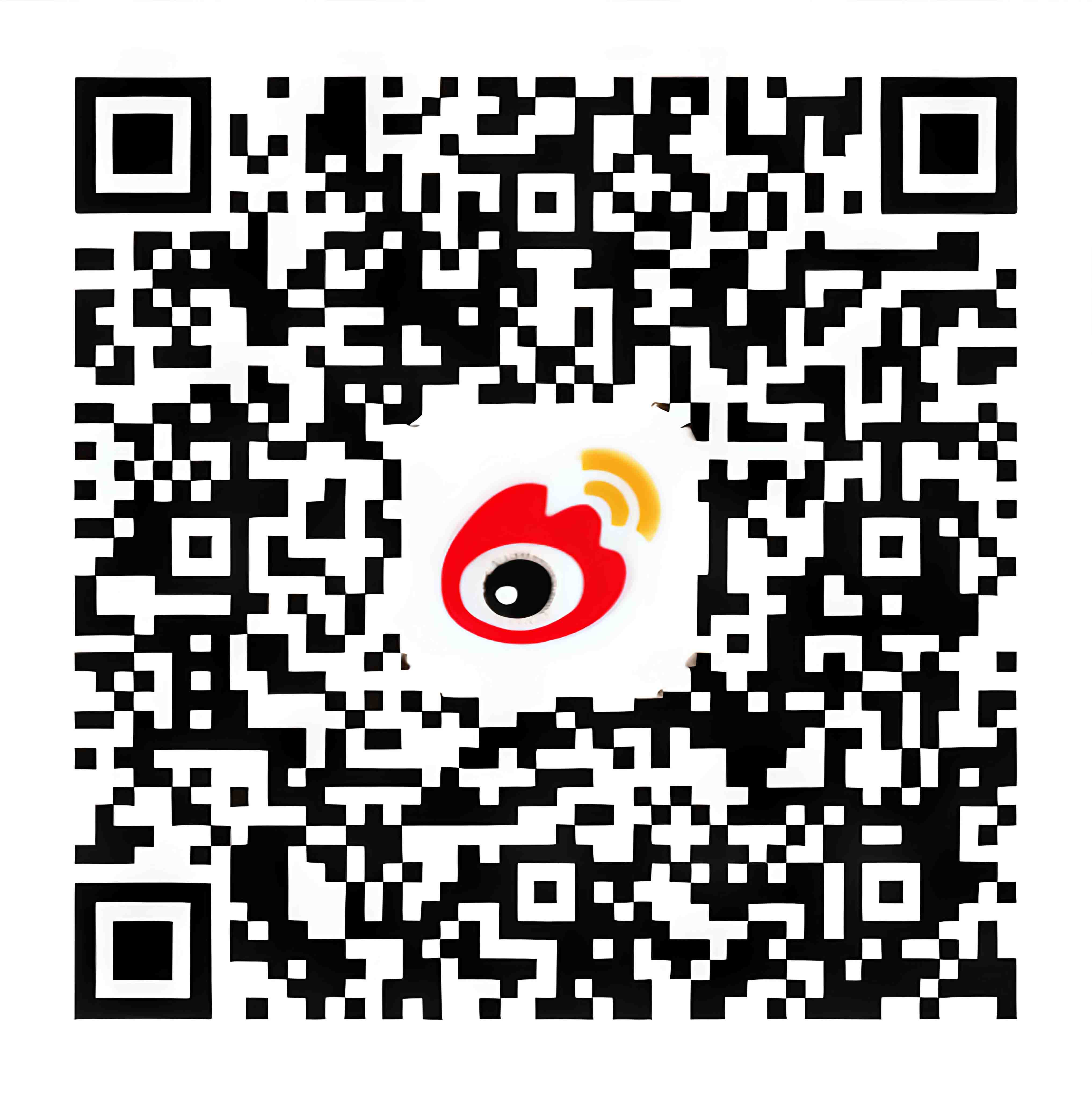 微博官方号 QR Code